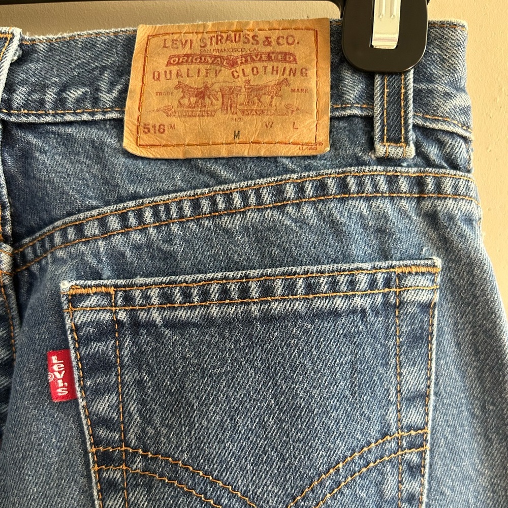 Levi’s perfectly worn in vintage jeans